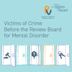 CETM brochure - Victims of Crime before the Review Board for Mental Disorder