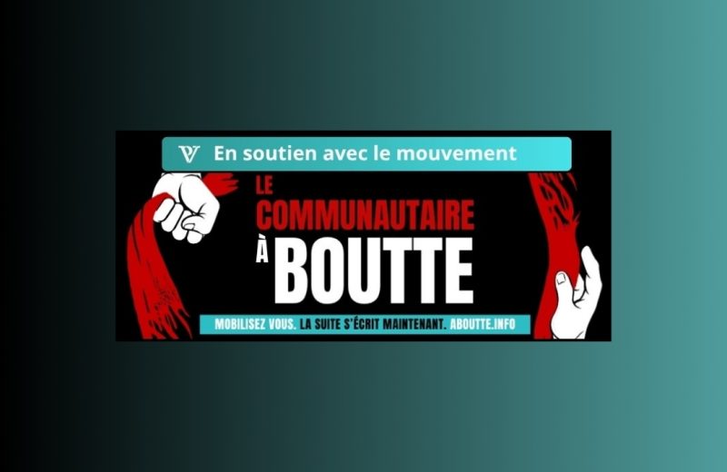 PV soutient le mouvement | Le communautaire à boutte